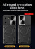 Case Compatible with Tecon Pova 5 Case,Case Compatible with Tecon Pova 5 NFC,with Slide Camera Lens Cover Case Compatible with Tecon Pova 5 LH7n Case Black