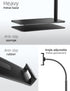 LanPavilion (4.7''-13''), iPad Stand, Adjustable Tablet Floor Stand Metal Tablet Holder with Flexible Gooseneck