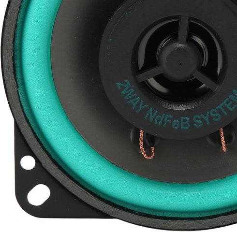 Car Speakers, 100W 4 Inch Loudspeaker, Wear Resistant High Fidelity Coaxial Loudspeaker for Car Sound Systems