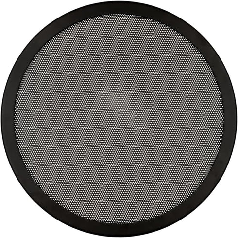 Goldwood Snap On 12" Subwoofer Grille, Steel Mesh Speaker, Black (SGM12)