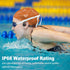 Generic IP68 Swimming MP3 32G, 10Hr 5.3 Bone Conduction Headphones, Waterproof Open Ear Headphones with Microphones