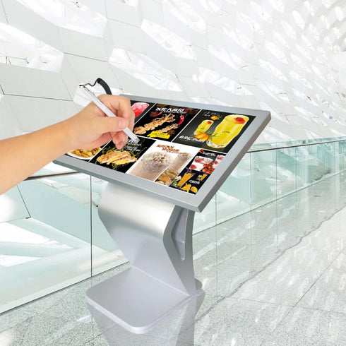 Universal Capacitive Touch Screen Stylus Pen with Spring Rope Fixing Base for Mobile Phone/Tablet