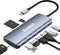 Acodot USB C Hub, 9 in 1 Type C Hub Adapter Portable Docking