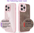 oakxco Thin Slim Clear Case for iPhone 13 Pro Max, Transparent Hybrid Hard Shell & Soft Silicone Rubber Bumper, Light