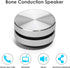 Bone Conduction Speaker, True Wireless Speakers Mini Portable Stereo Sound Creative Speaker Compatible with iPhone, iPad, Samsung, Tablets and More Box, Bigvapor