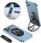Phone Ring Holder with Car Magnetic Mount, Metal Phone Ring Finger Kickstand for iPhone, iPad, Smartphones