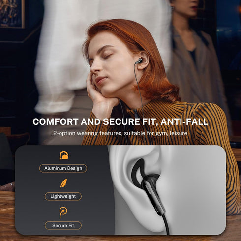 USB C Headphones for iPhone 15/15 Pro/15 Pro Max & Galaxy S24 Ultra - Wired Earbuds with Microphone & Noise Isolation.