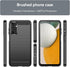 for Samsung Galaxy A15 5G Phone case, Shockproof, Scratch Resistant Carbon Fiber Jacket, Soft TPU,for Galaxy A15 4G case (Black)