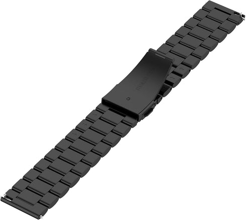 Chofit Metal Stainless Steel Band Compatible with TOZO S3/TOZO S5 Smart Watch Bands for Women Men(Not for S2/S1) Replacement Band Bracelet Straps Wristband Smartwatch Accessory
