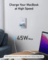 Anker Nano Charger, 47W USB C Charger, 2 Port Compact Foldable GaN Charger for iPhone 16/15 and More