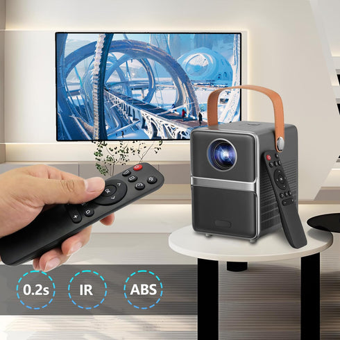 HODSEUKIN P61 Replacement Remote Control Compatible with Wimius Mini Projector.