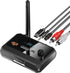 Bluetooth 5.3 Receiver, RCA Adapter, Low Latency & HD Music Audio, Supports Optical AUX 3.5mm for Home Stereo Speakers