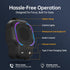 buwy 3 10H Commute Wearable Bluetooth Speaker, Magnetic Clip-on Wireless Portable Speaker with Light Modes, Playtime