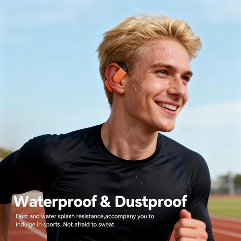 Headsets Xmenha Single Bluetooth Phone Earpiece Earbud One Ear Piece Open Ear Bud Air Bone Conduction Earbud Earless