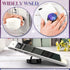 9 Pieces Cell Phone Grip Holder Collapsible Phone Holder Colorful Self-Adhesive Finger Ring Sublimation Phone Holders for Smartphone and Tablets (Constellation Style)