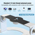 1/4 inch DAWASAPAT Projector Stand MINI Desktop Mount Angle Adjustable Projector Stand with Mounting Screw & Cable Ties