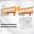 6pcs Magnetic Cable Management Clips, Self Adhesive Cord Organizer for Desk, Phone Charger Wire Holder (White)