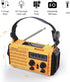 Raynic Weather Radio, 5000mAh NOAA Emergency Radio, Solar Hand Crank with Flashlight and SOS Siren