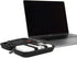 Ginsco Hard Shell Protection Case Electronic Accessories Organizer Pouch for MacBook Air/pro Adapter Chargers Cables