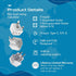 Ceptics Complete European Travel Adapter Set - 3 Pack, Safe Grounded for Cell Phones, Laptops, USA to Europe