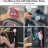 BASSIRY Magnetic Phone Mount, Phone Holder for Bike, Compatible with Magsaf or Normal Case- Sturdy Phone Grip for Gym