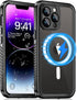 Unitedtime Magnetic Waterproof iPhone 14 Pro Case with Built-in Screen Protector, Shockproof Dustproof Full Body Cover