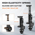 Metal Phone Tripod Mount - Holder Stand with 3 Cold Shoes & Arca Port, Universal Smartphone Mount Adapter, 360° Rotates