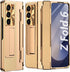 Galaxy Z Fold 6 Case with Screen Protector, Rugged Hinge Protection, Camera Lens Cover - PU Leather Protective Phone
