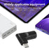 SinLoon 65W PD DC Adapter, 7.4mm x 5.0mm Female to USB Type C Male Power Charging Adapter, Black