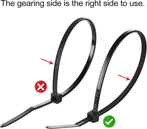 200pcs 3/4" 3M Back-Glue Self Adhesive Black Strong Cable Zip Tie Mounts with 8" Ties, Screws, UV Protection Outdoor Sticky Wire Fasteners Cable Clips Management Anchors Organizer Holders Squares by XHF