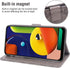 Phone Case for Samsung Galaxy A50, Wallet Cases with Tempered Glass Screen Protector, Leather Magnetic Flip Cover