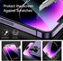 iVolver 3+3 Pack Tempered Glass Screen Protector for iPhone 14 Pro Max 6.7'' + Camera Lens Protectors & Alignment Frame.