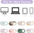JIYIN 8PCS Laptop Camera Cover Slide, Marble Webcam Cover Slide Phone Camera Cover, Ultra-Thin Computer Camera Cover