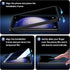 UniqueMe Privacy Screen Protector for Samsung Galaxy S23 Plus, 9H Tempered Glass, Ultrasonic Fingerprint Compatible,