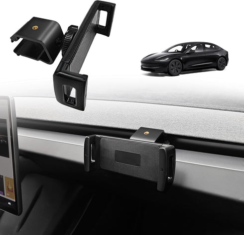 BestEvMod Dashboard Car Phone Holder, 1/4 Screw Mount, Mag Safe Compatible with 2024 Tesla Model 3
