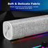 SOULION R100 Bluetooth Computer Speakers with Dynamic LED Light, USB Plug & Play PC Speakers with Switch Button