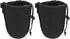 2pcs Camera Lens Bag Accessories, Drawstring Lens Case Pouch for DSLR Camera Lens, Shockproof Neoprene