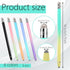 IANFAN 6 2 1 Pcs Stylus Pens for Touch Screens, Tablet Pens with Precision Double Fiber Tips Sensitive in Stylus Pen