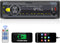 UNITOPSCI Single Din Car Stereo, Bluetooth 5.0 Multimedia Audio Receiver with Hands-Free Call Voice Control