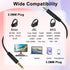 Replacement Headphone Audio Cable for Bose Headphone, 2.5mm Male to 3.5mm Male Headset Aux Cord Compatible with Bose QC25 QC35 QC35II QC45 NC700 with in-line Mic and Volume Control