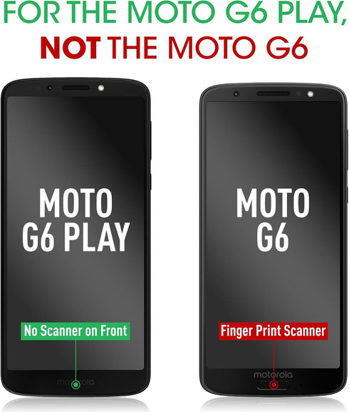 amFilm Tempered Glass Screen Protector for Moto G6 Play, 2018 (Model Number XT1922)