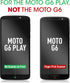 amFilm Tempered Glass Screen Protector for Moto G6 Play, 2018 (Model Number XT1922)