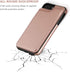 OT ONETOP Wallet Case for iPhone 7 Plus/8 Plus, Premium PU Leather, Card Holder, Kickstand, Shockproof Cover (Rose Gold)