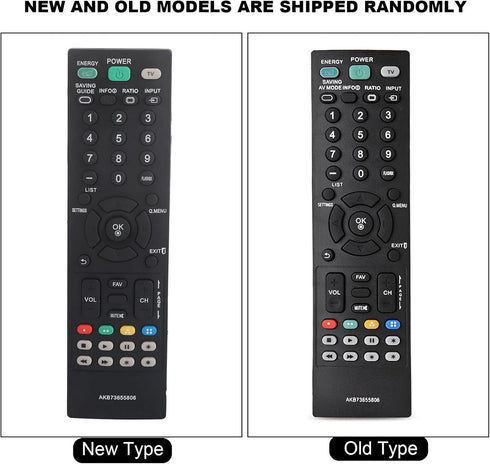 Universal Remote Control for AKB73655806, Smart TV Replacement for LCD LED TV