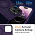 MOCCA iPhone 14 Pro Max Case - Deep Purple, 10FT Military Grade, Slim Shockproof, Translucent Matte, Magsafe Compatible.