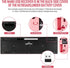 Wireless Keyboard and Mouse Combo - Full Size Compact Quiet Set 2.4G Ultra-Thin Design for Windows, PC, Laptop, Pink.