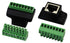 zdyCGTime RJ45 Female Plug to 8P 8C Female Bolt Screw Type Terminals Ethernet Network Plug Cable (2 Pack/F)
