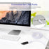 10 ft USB 2.0 Extension Cable Type A Male to Female, Gold-Plated Connectors, White - Perfect for Your Devices!