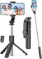 SelfieShow Portable Selfie Stick, 4 in 1 Extendable Phone Tripod Stand with Detachable