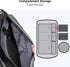 K&F Concept 2 in 1 Sling Bag, Everyday Shoulder Bag & Multifunction Photography Crossbody Camera DSLR Backpack